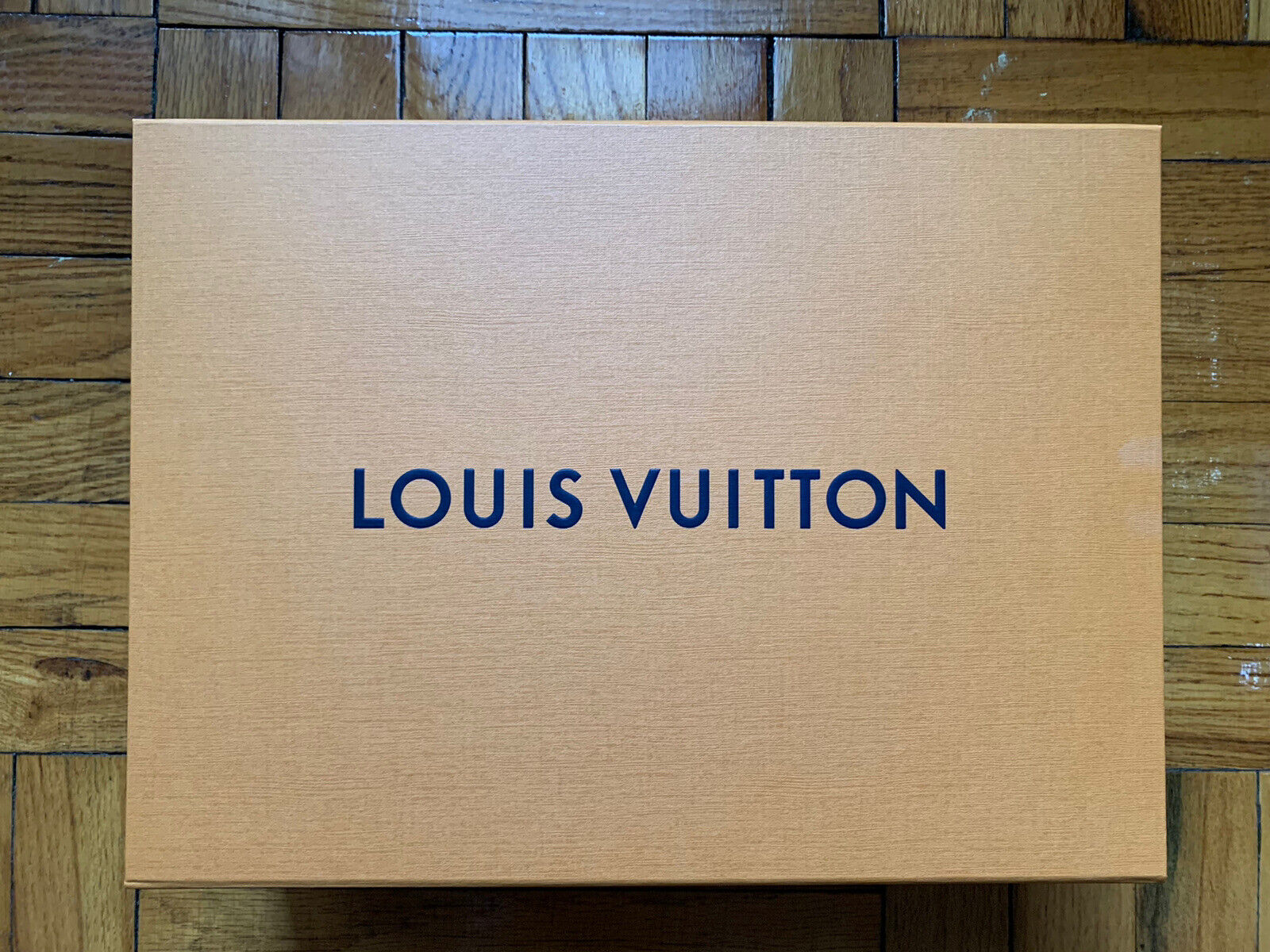 Louis Vuitton Authentic Orange Empty Gift Box Wit… - image 1