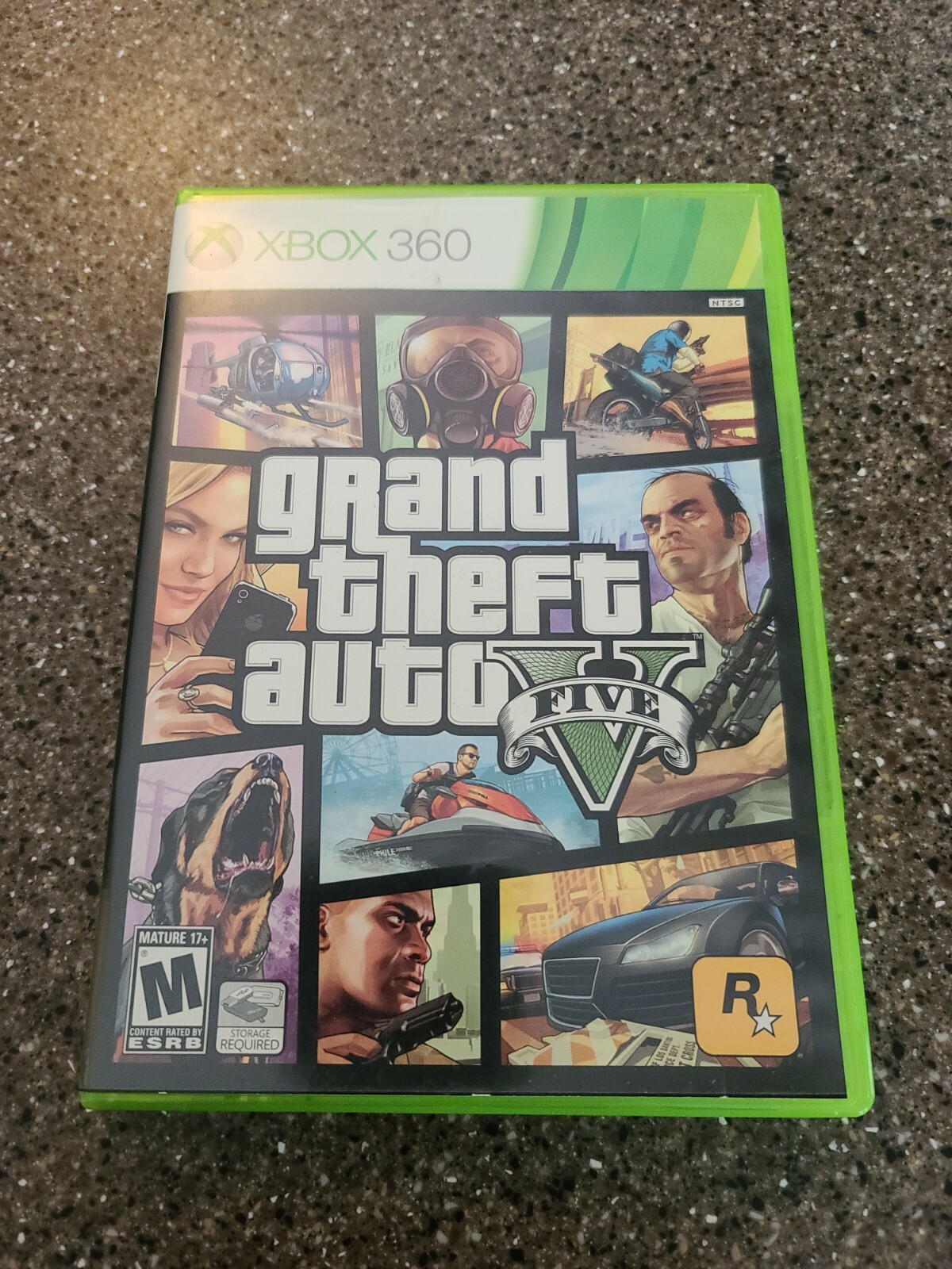 GTA 5 - Grand Theft Auto V - Microsoft Xbox 360 - Game SUPER CLEAN ...