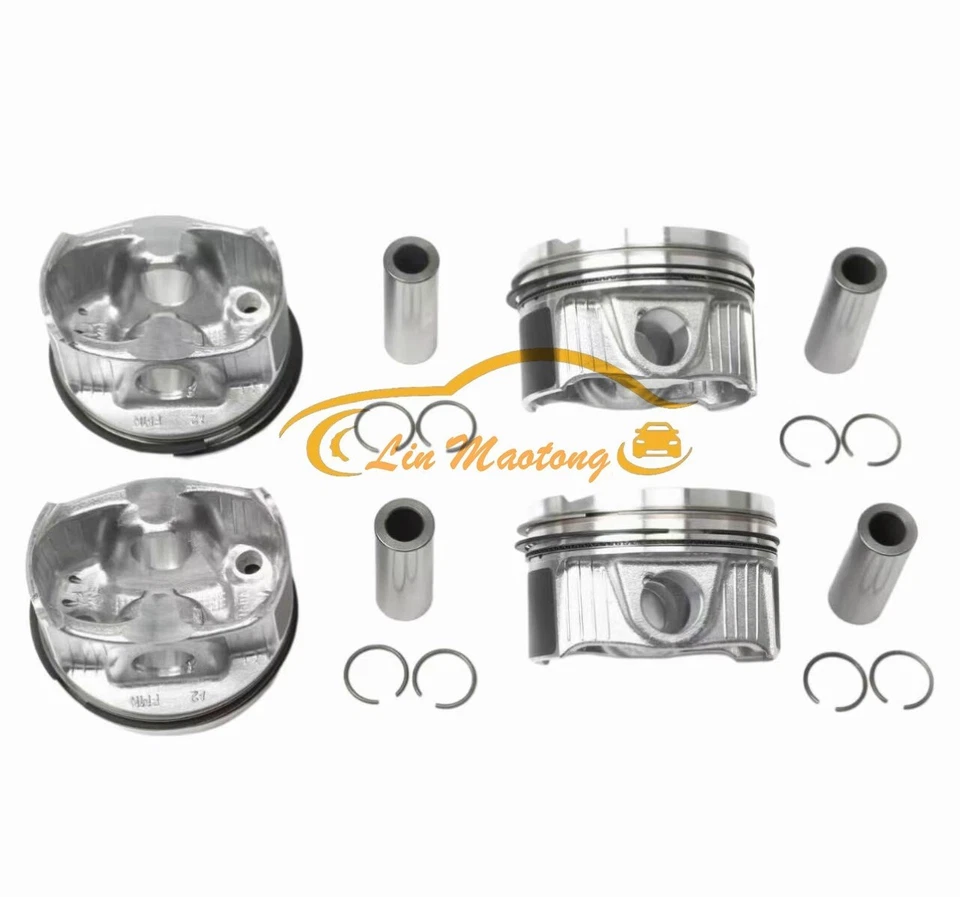 Engine Pistons & Rings Set STD For Mercedes-Benz C300 E300 W205 W213 M264 2.0 - Imagem 4 de 4