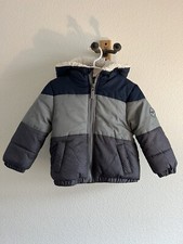 OSHKOSH B  GOSH Toddler Puff Zip Up Hooded Jacket, Size 3T