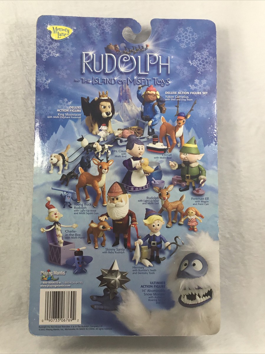 Rare Vintage Memory Lane Rudolph the Red Nose Reindeer 5” Figurine