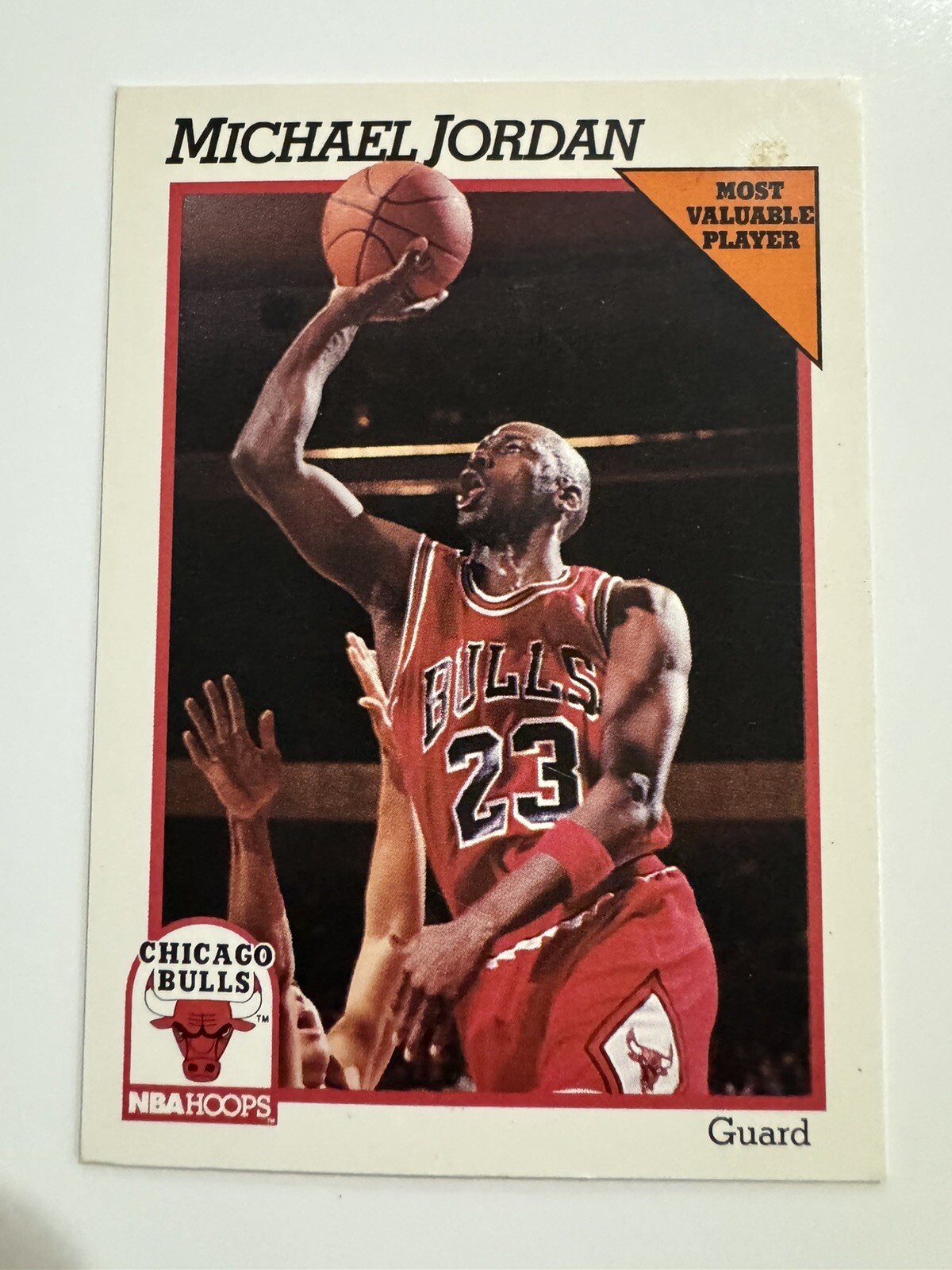 1991-92 Hoops #30 Michael Jordan - Chicago Bulls