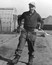 ORIGINAL VINTAGE PHOTO: Military Men Male Quonset Hut Boots Korea 50's 50s