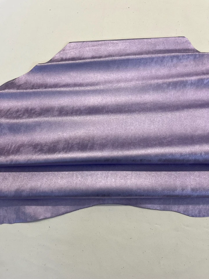 Sheep leather metallic colors, Genuine sheepskin leather for crafts thick 2,5 oz - Image 3 of 4