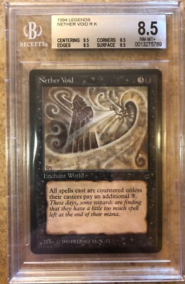 MTG IT版　Nether Void MTG IT版 Nether Void MTG NETHER VOID Legends (OldManMTG 007-144
