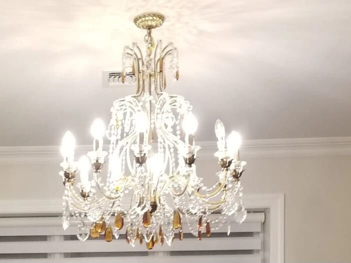 Lámpara de araña italiana vintage Foto 4 de 4