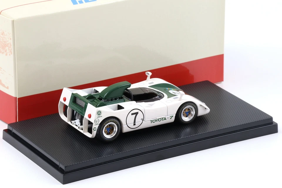 1:43 Ebbro Toyota 7 Giappone Gp 1969 #7 Bianco/Verde - Immagine 2 di 3