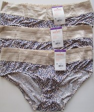 Warners No Pinching No Problems Hipster Pantie 3 Pack Style 5609J Size 2XL 9