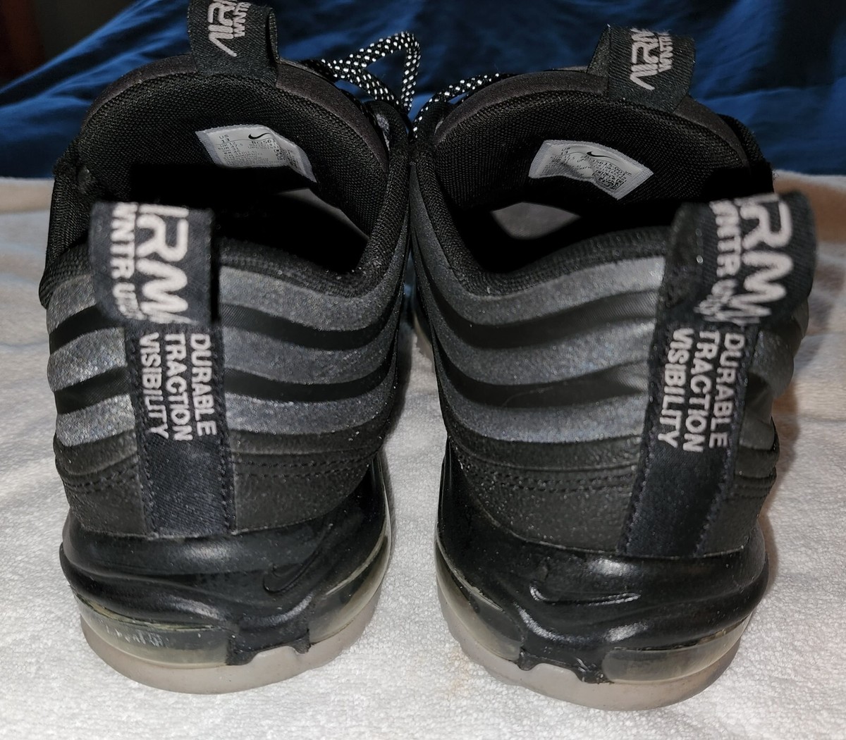 Nike Air Max 97 Utility Black/Cool Grey Size 8 Pre- Owned Excellent Condition Men main image 4