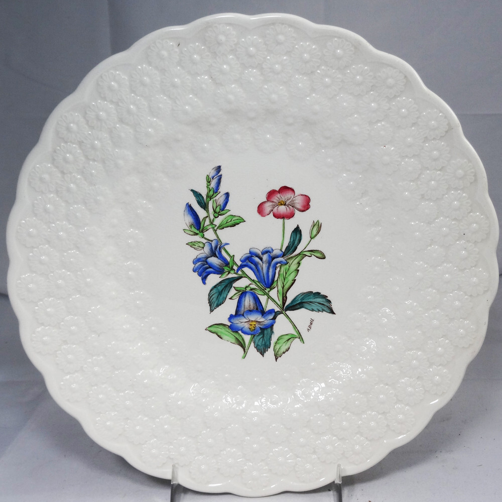 CANTERBURY BELLS #8 by Copeland Spode Luncheon Plate 9