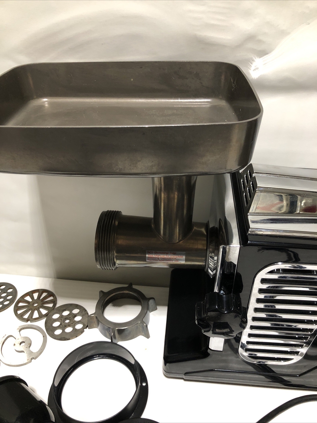 STX Turboforce II Series 4000 w/Foot Pedal Electric Meat Grinder