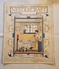 Lot of 3 vintage antique Needlecraft Magazines, Sept. 1925, Dec. 1927, Feb. 1928 — photo 1