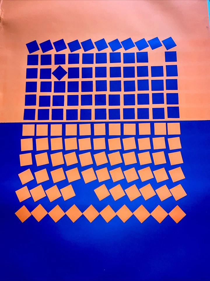 Vintage Rare  Lampert Reproductions HAUSMAN Poster. 37x25 - Image 3 of 4