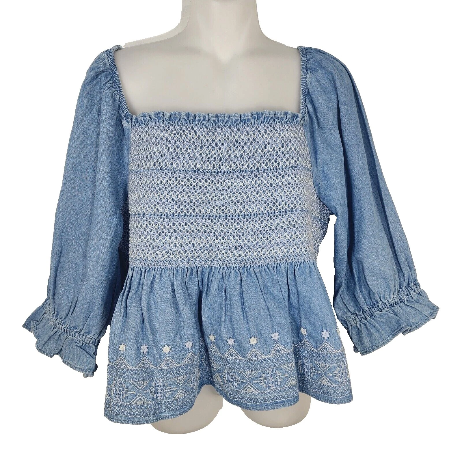 Algodón American Eagle Outfitters Tops Sólido para De mujer