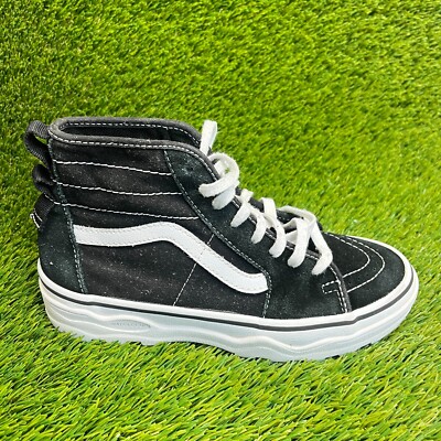 Vans Sentry Sk8-Hi WC Womens Size 8 Black White Casual Skate Shoes Sneakers
