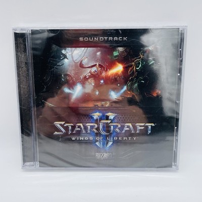 StarCraft II 2 - Wings of Liberty Original Soundtrack (CD, 2010, Blizzard) NEW