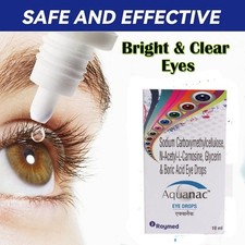NAC Eye Drops, N-Acetyl-Carnosine Eye Drops - 10 ml Long Exp 2027