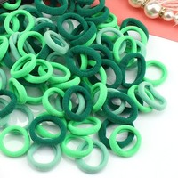 100 StüCk Elastisch Haargummis Klein, Baby Haargummis, Soft Baumwolle Mini