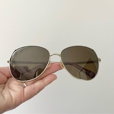 Kate Spade New York Women's Polarized Candida Round Sunglasses 58mm Light Pink