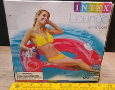 New In Box Intex Sit In Float Lounge 60 X 39 From 2012