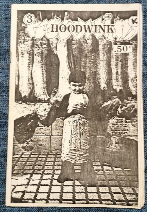 Punk Hardcore Fanzine Hoodwink #3 Tomas Squip Early Minor threat Show Ad
