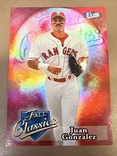 Juan González Gonzalez 1998 Ultra - Fall Classics #11 FC Red Foil Baseball Card