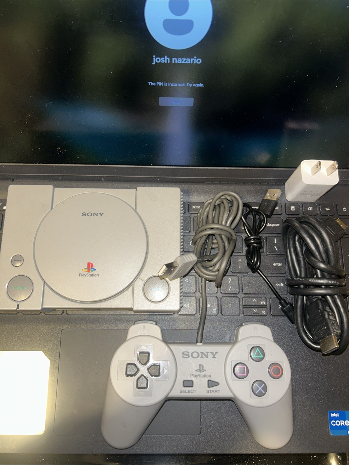 Authentic Sony PlayStation Classic Mini Video Game Console PS1