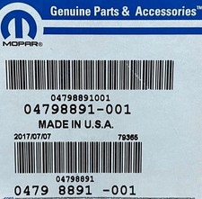 FITS 1996-1998 JEEP GRAND CHEROKEE FRONT FASCIA 4798891 -  NEW OEM 4798891