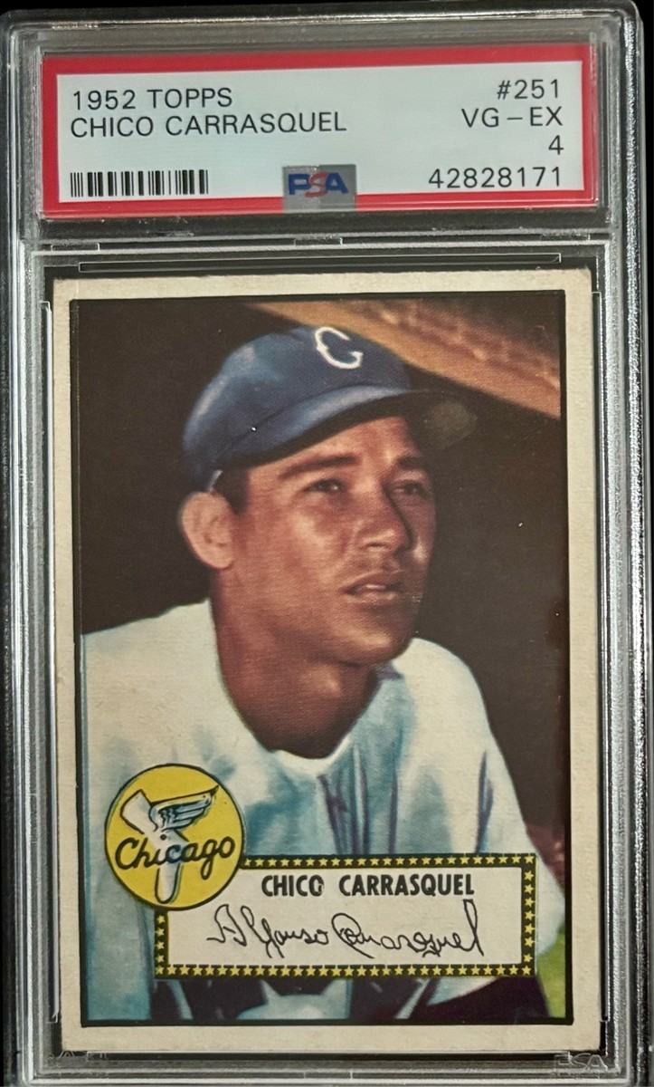 1952 Topps - Semi-High # Chico Carrasquel #251 PSA 4