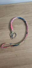 Vera Bradley Cotton Lanyard Pink Floral Hipster, ID Badge Holder, Keyring 18 in