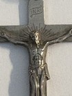Vtg Crucifix "I am A Catholic in Case of Accident Notify a Priest" Sold As Is — photo 4