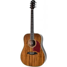 Oscar Schmidt Model OG2KOA-A Dreadnought Size Koa Wood Top Acoustic Guitar