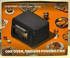 Chefman Air Fryer Toaster Oven Combo, 15 Qt. Digital 5-In-1 Healthy Family Cook