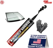 Windshield Urethane Adhesive Sealant - Professional Strength Auto Glass Glue