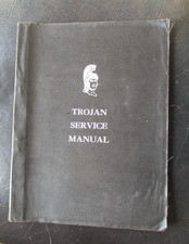 Trojan Service Manual 15-cwt.Van