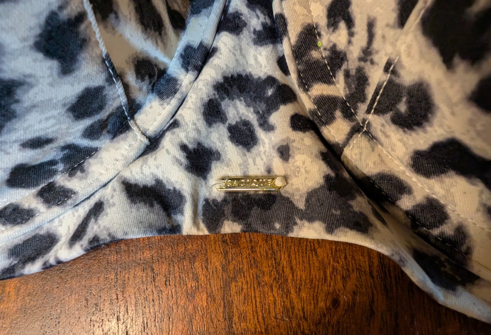 Cacique leopard spot full coverage 44H full figure bra