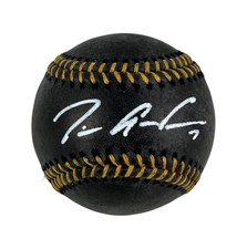 Tim Anderson Signed Autographed Black Baseball Beckett COA Chicago White Sox