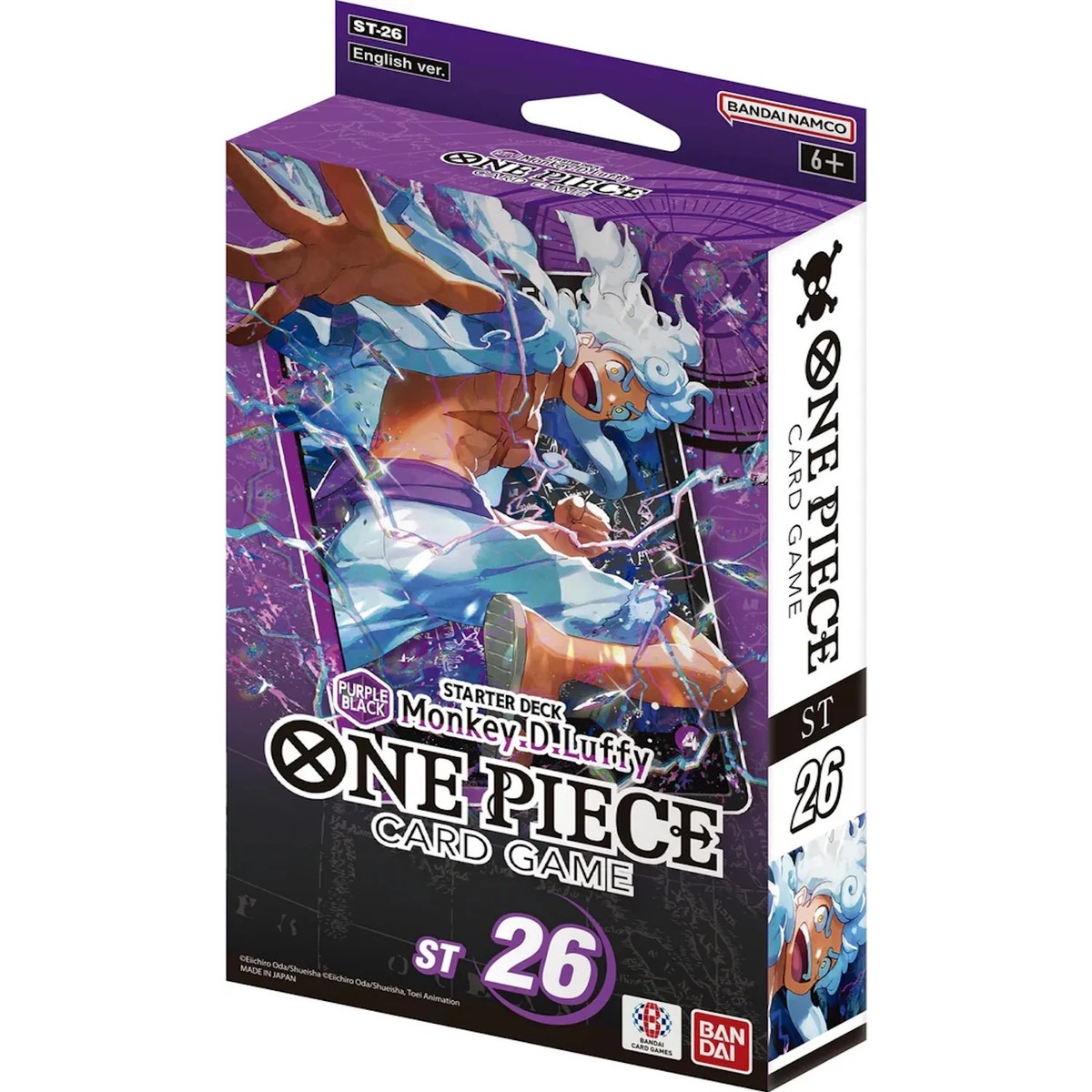 one piece tcg black luffy deck One-Piece Card Game Sleeves: Marshall.D.Teach – Dragon's Den Games main image 0