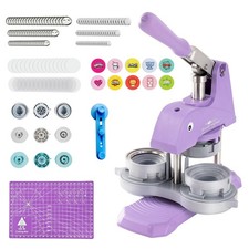 Button Maker Machine Multiple Sizes, 1 1.25 2.25 Inch Installation-Free