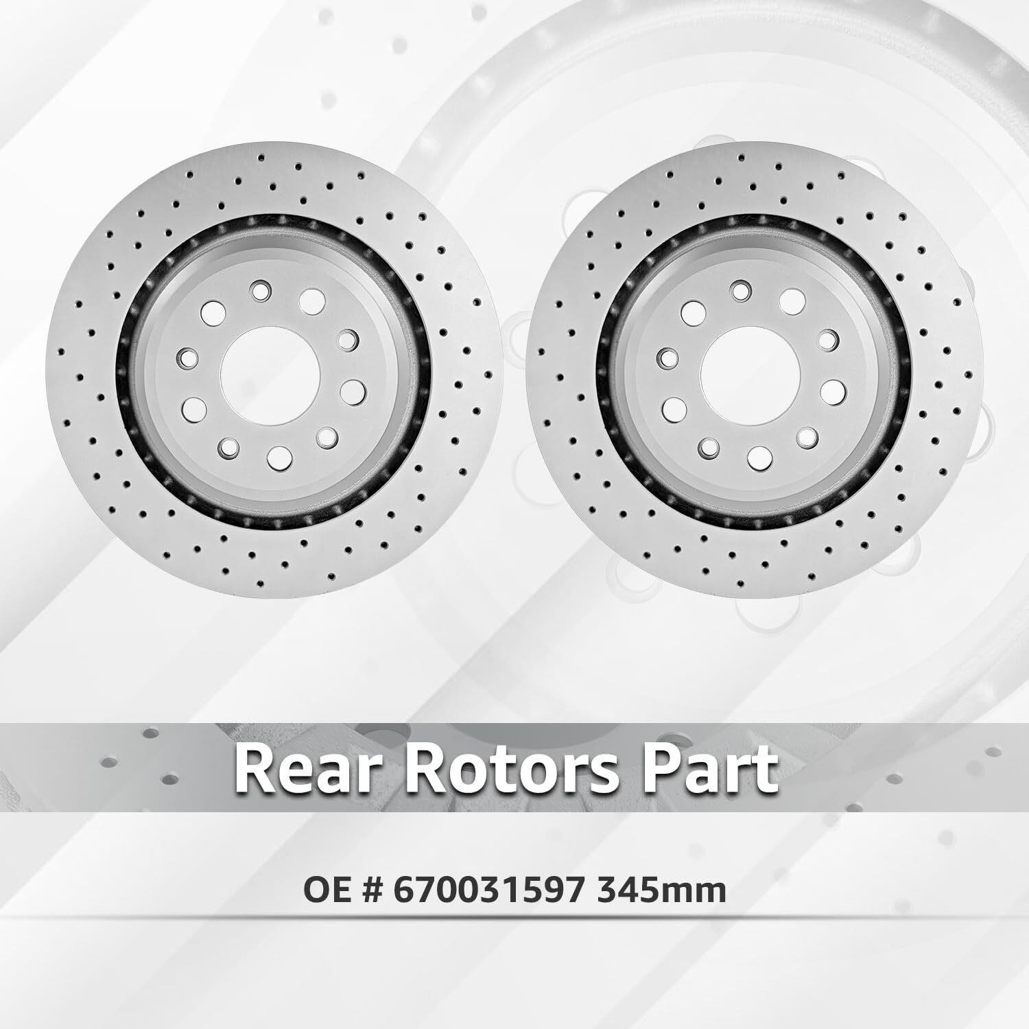 Maserati Ghibli 2014-2016 FRONT Brake disc