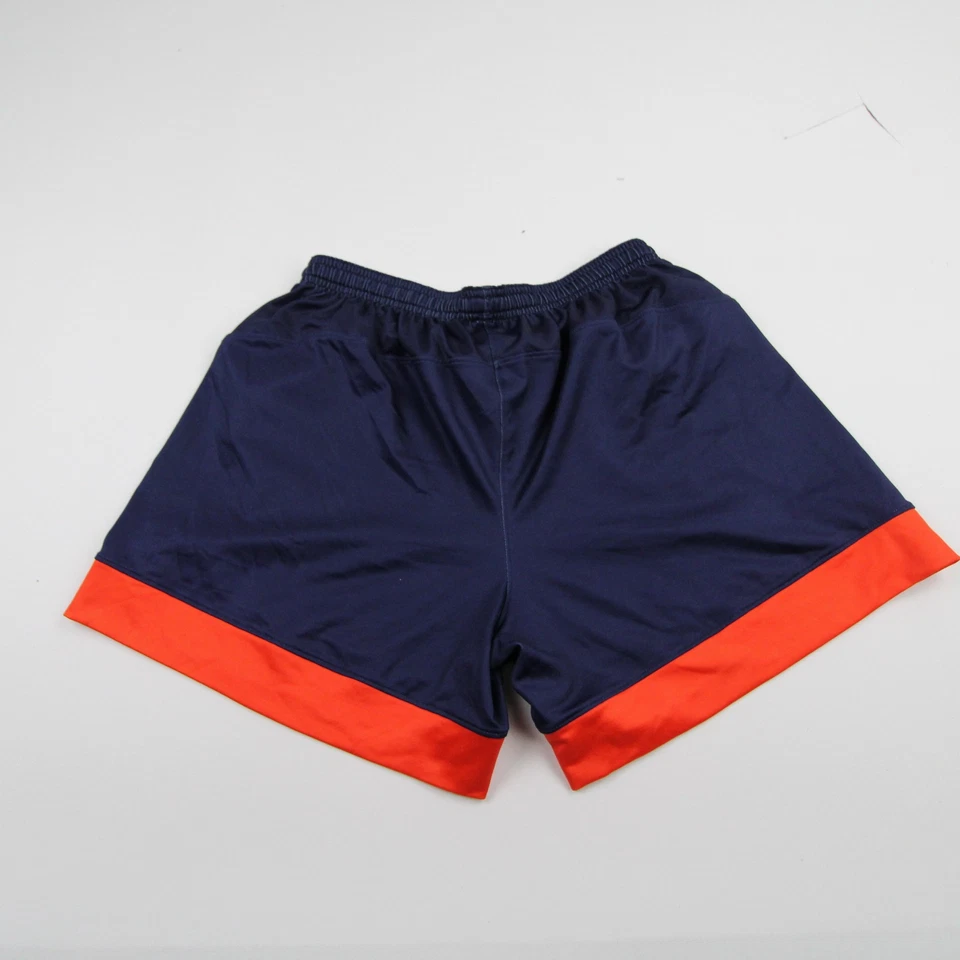 Auburn Tigers Under Armour Practice Shorts Men's Navy/Orange Used - Image 3 of 4