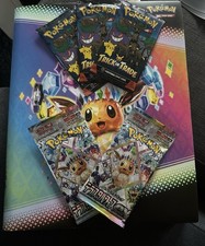 Pokemon Karten Sammlung mit Ordner + Booster ( NM ) Deutsch, Englisch, Japanisch