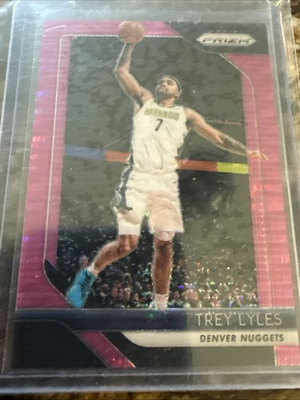 #ad #ad 2018 19 Panini Prism Pink Pulsar Trey Lyles $4.00
