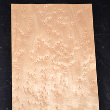 Birdseye Maple Raw Wood Veneer Sheet 6 x 86 inches 1/42nd 42084-19