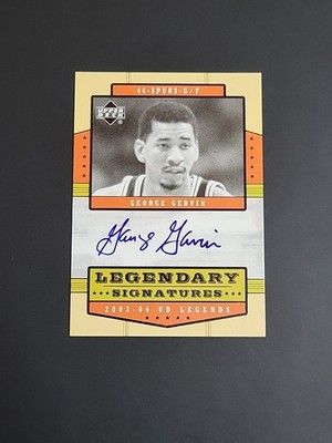 2003-04 Upper Deck Legends Legendary Signatures #GG George Gervin