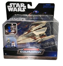 Star Wars Micro Galaxy Squadron V-Wing Starfighter Clone Pilot R4-P17
