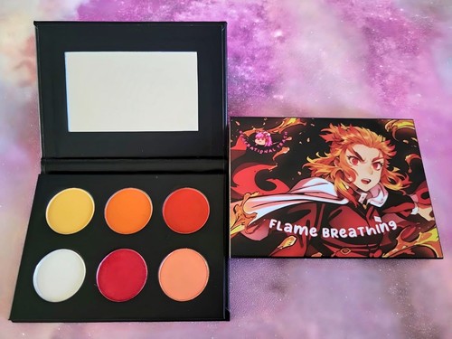Demon Slayer 6 Pan Eyeshadow Palette Cruelty Free Makeup – Anime Inspired - Picture 32 of 120