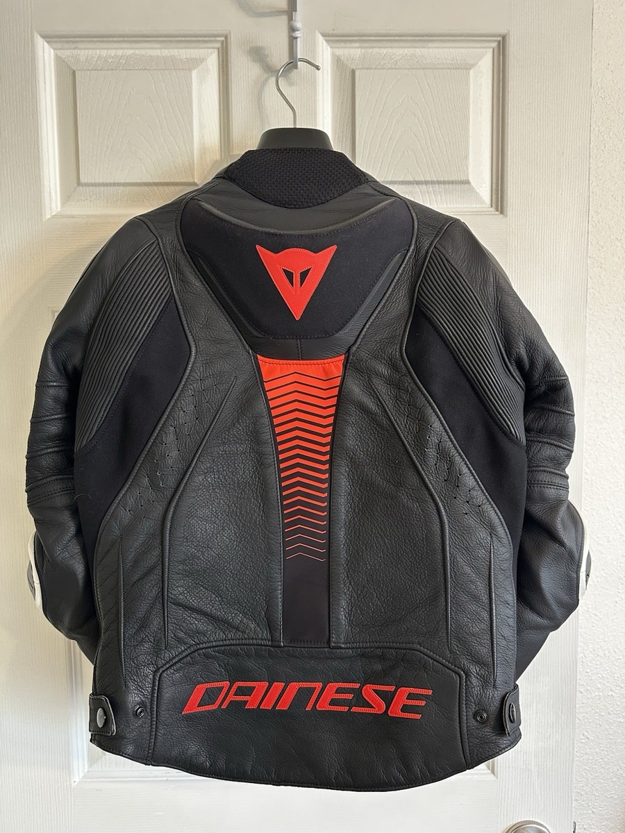 4/1 とさ LEATHER TYPE-2 Dainese Super Speed 4 Perforated Leather Racing Motorcycle Jacket