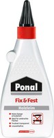 Ponal Holzleim Fix & Fest 500 G Flasche, Trocknet Transparent Holzleim