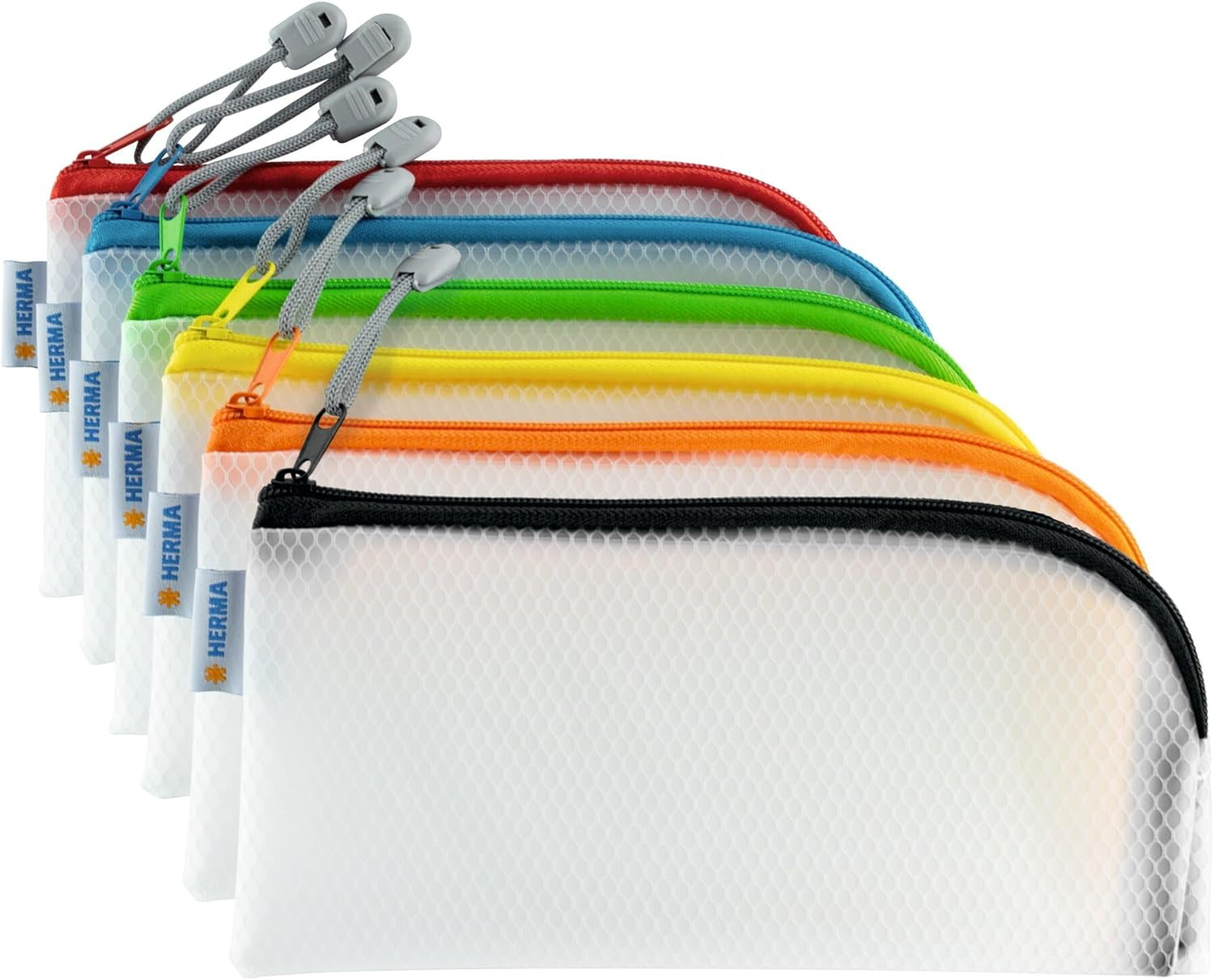 20001 Trousse Cosmetici Trasparente 23x11 - Set 10 Pezzi per Viaggio